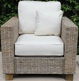 Conservatory furniture KENSINGTON KUBU Designer Armchair