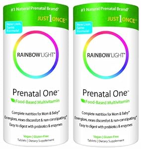 Rainbow Light Just Once Prenatal One Multivitamin (150 X 2)