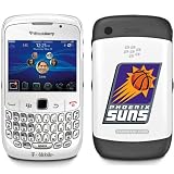 NBA Phoenix Suns on BlackBerry Curve 8520 8530 Phone Cover (White)