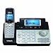 VTech DS6151 DECT 6.0 Cordless Phone, Silver/Black, 1 Handset