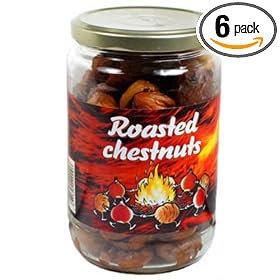 Ardeche Roasted Chestnuts, 14.8-Ounce Jars (Pack of 6)