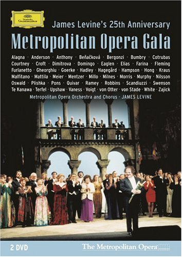 CD-Charts  DVD : Metropolitan Opera Gala - James Levine's 25th Anniversary
