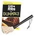 Charcoal Companion Grilling Ribs for Dummies Sauce Mop and Book Set