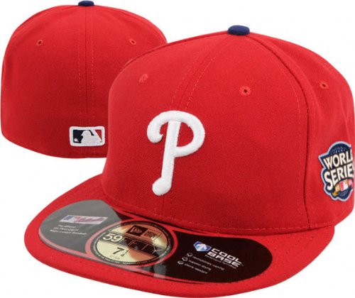 Philadelphia Phillies 2009 World Series 59FIFTY On-Field Fitted Hat