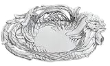 Arthur Court Rooster 14-Inch Oval Tray