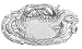 Arthur Court Rooster 14-Inch Oval Tray