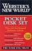 Book Webster's New World Pocket Desk Set Three-In-One Personal Reference Library (3-Volume Boxed-Set)