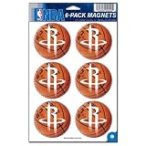 Houston Rockets Official Logo 6 Magnet Set