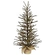 3' Vienna Twig Artificial Christmas Tree with Burlap Base - Unlit