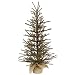 3' Vienna Twig Artificial Christmas Tree in Burlap Bag - Unlit