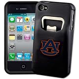 Auburn Tigers Black Bottle Opener iPhone 4 Cover
