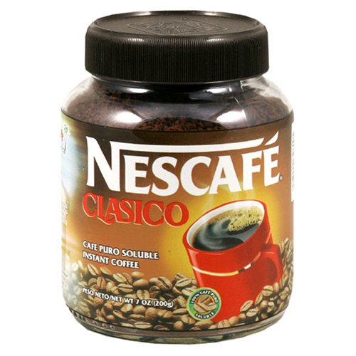 Nescafe Clasico Instant Coffee, 7-Ounce Canisters (Pack of 3)