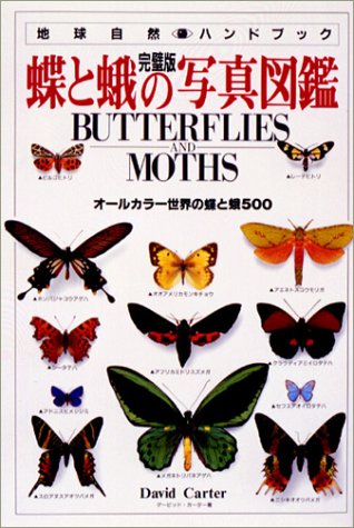 Cover image : 蝶と蛾の写真図鑑―オールカラー世界の蝶と蛾500 完璧版 (地球自然ハンドブック)