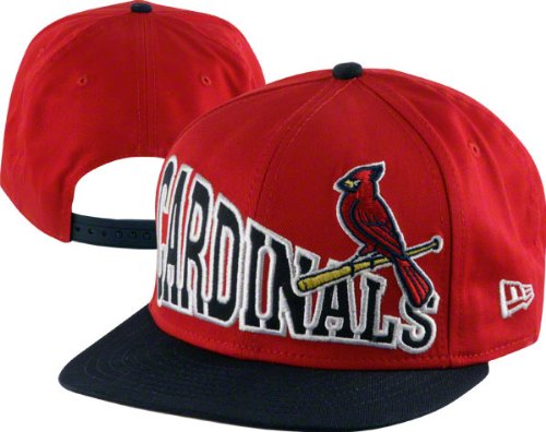 New Era St. Louis Cardinals Red-Black Stoked Snapback Hat