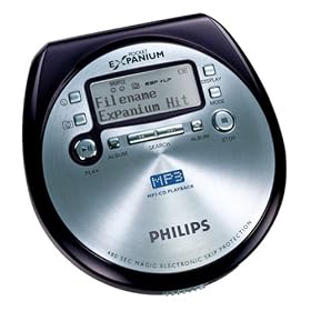 Philips EXP431 Pocket MP3-CD Player with Song Title Display
