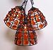 Chandelier light string - Orange (8 Colors Available)
