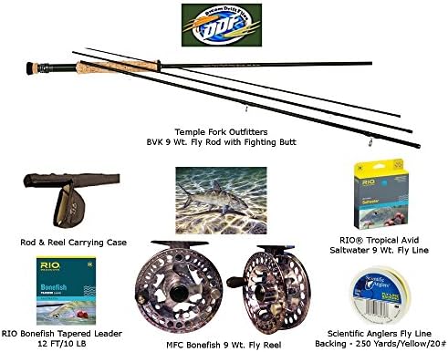 TFO Professional 9 Wt. Bonefish Fly Fishing Outfit with MFC Bonefish 9 Wt. Reel