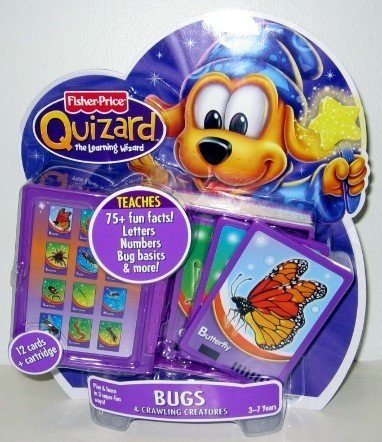 Fisher-Price Quizard Bugs and Crawling Creatures Card Pack