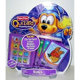 Fisher-Price Quizard Bugs and Crawling Creatures Card Pack