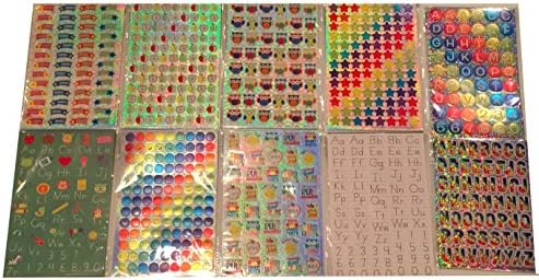 Teachers Award and Correcting Sticker Set - 25 Pages