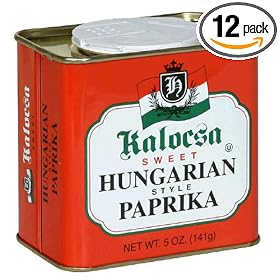 Reese Kalocsa Sweet Hungarian Style Paprika, 5-Ounce Cans (Pack of 12)