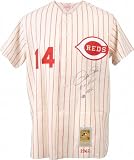 Pete Rose Autographed Jersey | Details: Cincinnati Reds, Hit King 4256 Inscription