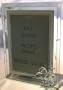 Picture Frame with Crystal Butterfly