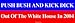 PUSH BUSH AND KICK DICK Out Of The White House In 2004 Bumper Sticker