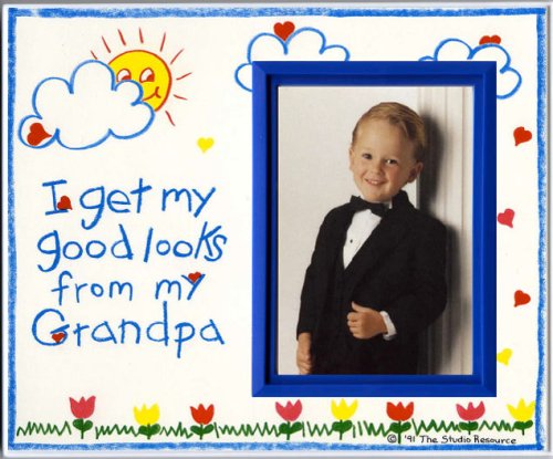Childrens Toyshop  Toys : I Get My Good Looks from My Grandpa - Picture Frame Gift