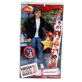 High School Musical 3 Rooftop Romance Troy Doll