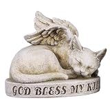 Accents & Occasions Bless My Kitty Figure, 9-Inch Long by 7-1/2-Inch Tall