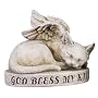 Accents & Occasions Bless My Kitty Figure, 9-Inch Long by 7-1/2-Inch Tall