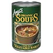 Amy's Organic Vegetable Barley Soup, Low Fat, 14.1-Ounce Cans (Pack of 12)