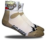 SS series, Bad Brew, sand/white, anklet sports cycling biking hiking running socks : image