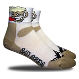 RHINO SOCKS SS series, Bad Brew, sand/white, anklet sports cycling biking hiking running socks