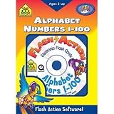 Flash Action Software Alphabet Numbers 1-100