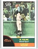 2010 Topps Heritage Baseball Flashbacks #BF9 Al Kaline - Detroit Tigers (Claims Gold Glove Back) (Baseball Cards)