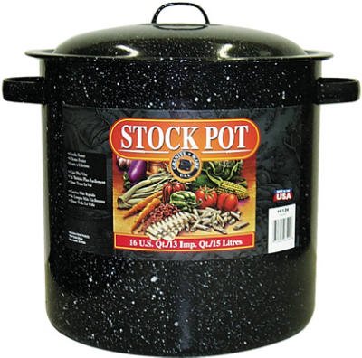 Columbian Home Products 16Qt Ceramic Stock Pot 6124-2 Cookware Ceramic On Steel Open Stock Columbian Home Products 16Qt Ceramic Stock Pot 6124-2 Cookware Ceramic On Steel Open Stock