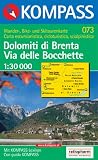  : Kompass Karten, Dolomiti di Brenta, Via delle Bocchette: Umgebungskarte