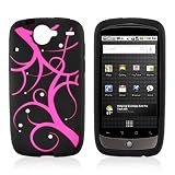 51ABXafegnL. SL160  for Google Nexus One Silicone Skin Case Gems PINK SWIRL