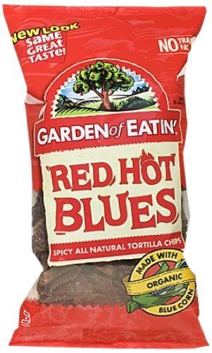 Garden of Eatin' Tortilla Chips, Red Hot Blues, 8.1 Ounce (Pack of 12) by Garden of Eatin' [Foods]