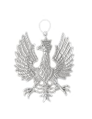 Clevereves 14K White Gold Pendant Eagle 17.1 - Gram(s)