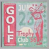 Kids' Posters, Prints & Art: Kids Golf Ticket Wall Art - Golf Ticket Wall Art