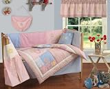 9Pcs Daisy Baby Nursery Crib Bedding Set