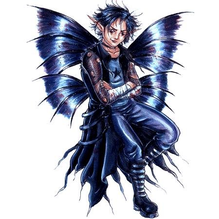 Buy Goth Boy Fairy Sticker