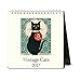Cavallini 2017 Vintage Cats Desk Calendar