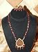Jewelry Set Indian Style Ethnic Gold Plated RED Ruby Beads Traditional Jewelry Set 3pc
