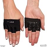 The Gripper Glove | Callus Guard WOD Workout Gloves by Fit Four for Weightlifting & Cross Training Athletes - Enhanced Silicone Grip Palm