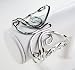 Chic Wrist Upper Arm Bangle Bracelet Armlet - Butterfly Pattern
