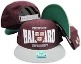 Harvard Crimson Maroon/Gray Tone Plastic Snapback Adjustable Snap Back Hat/Cap